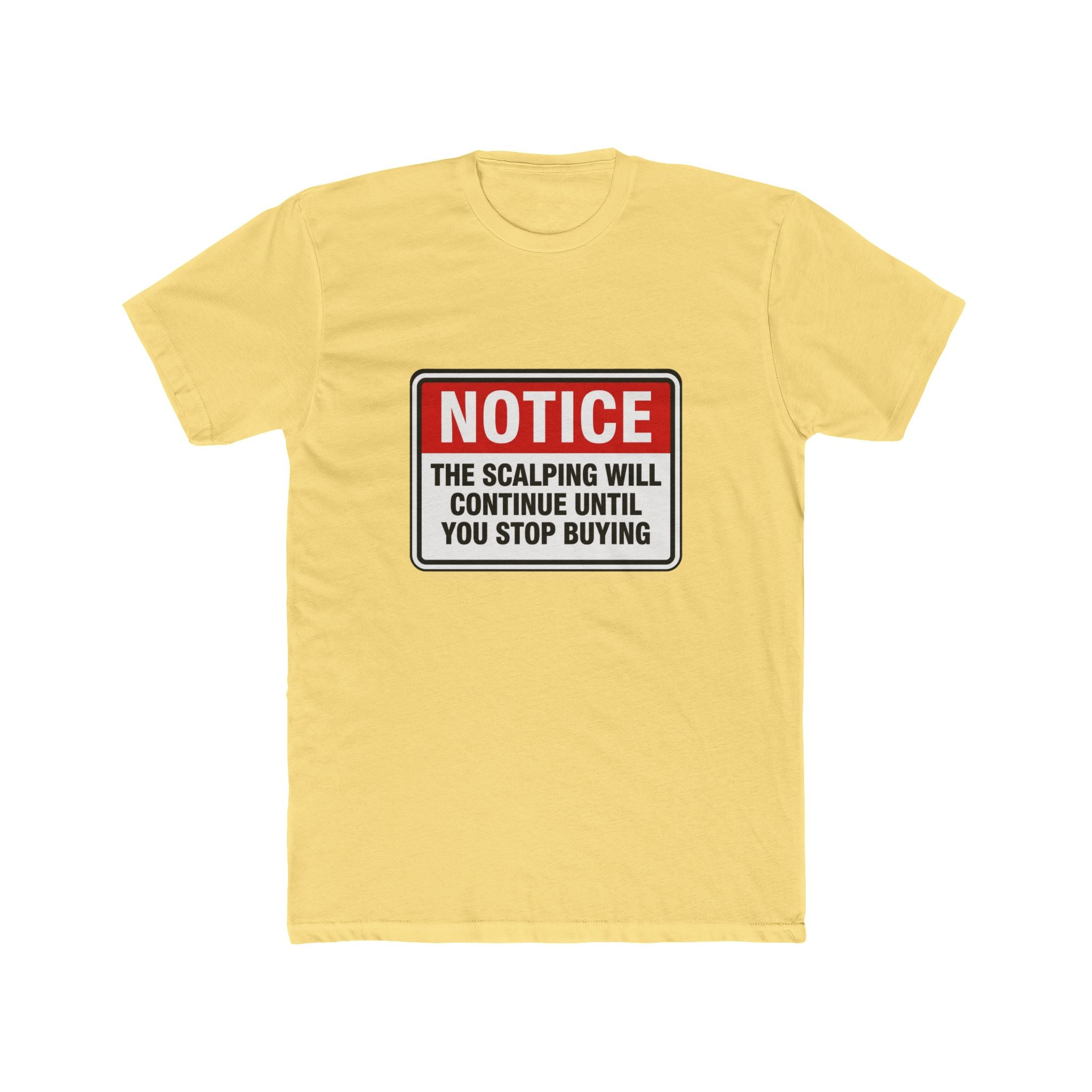 NOTICE of Scalping Tee