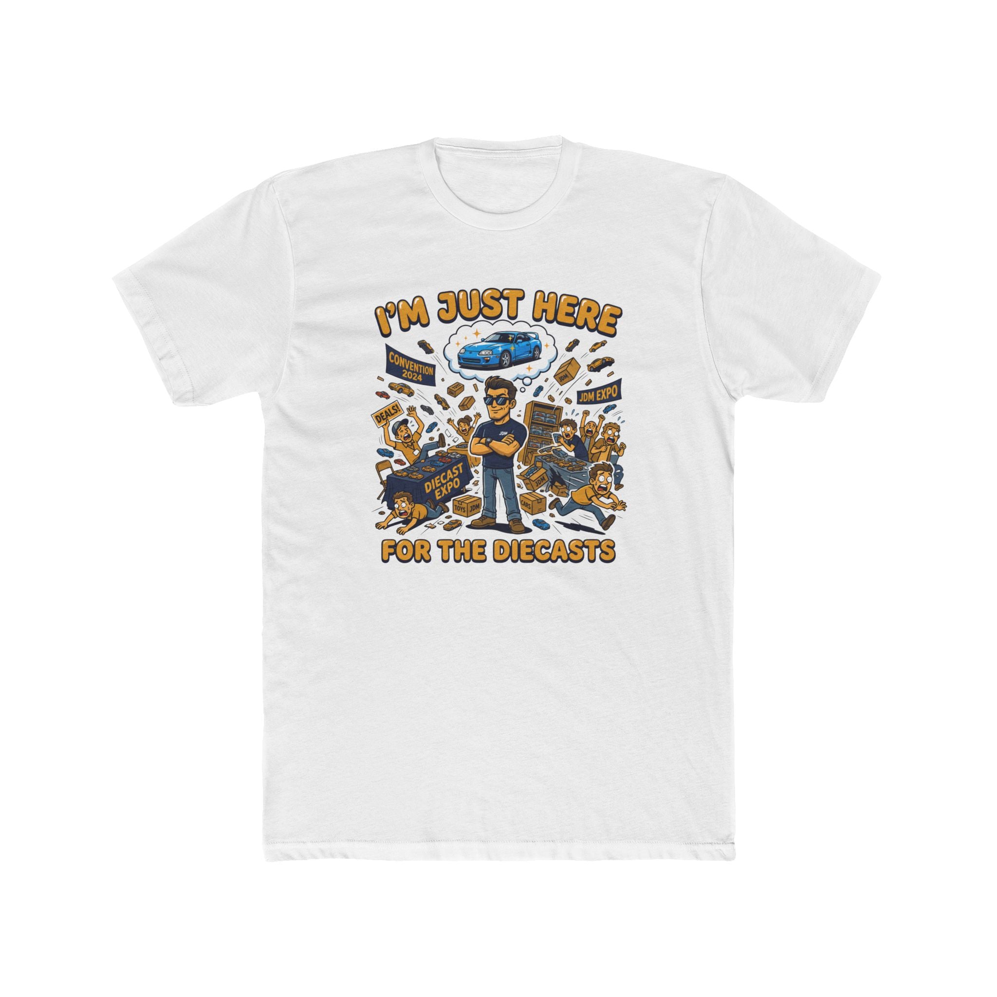 I'm Just Here for the Diecasts Tee