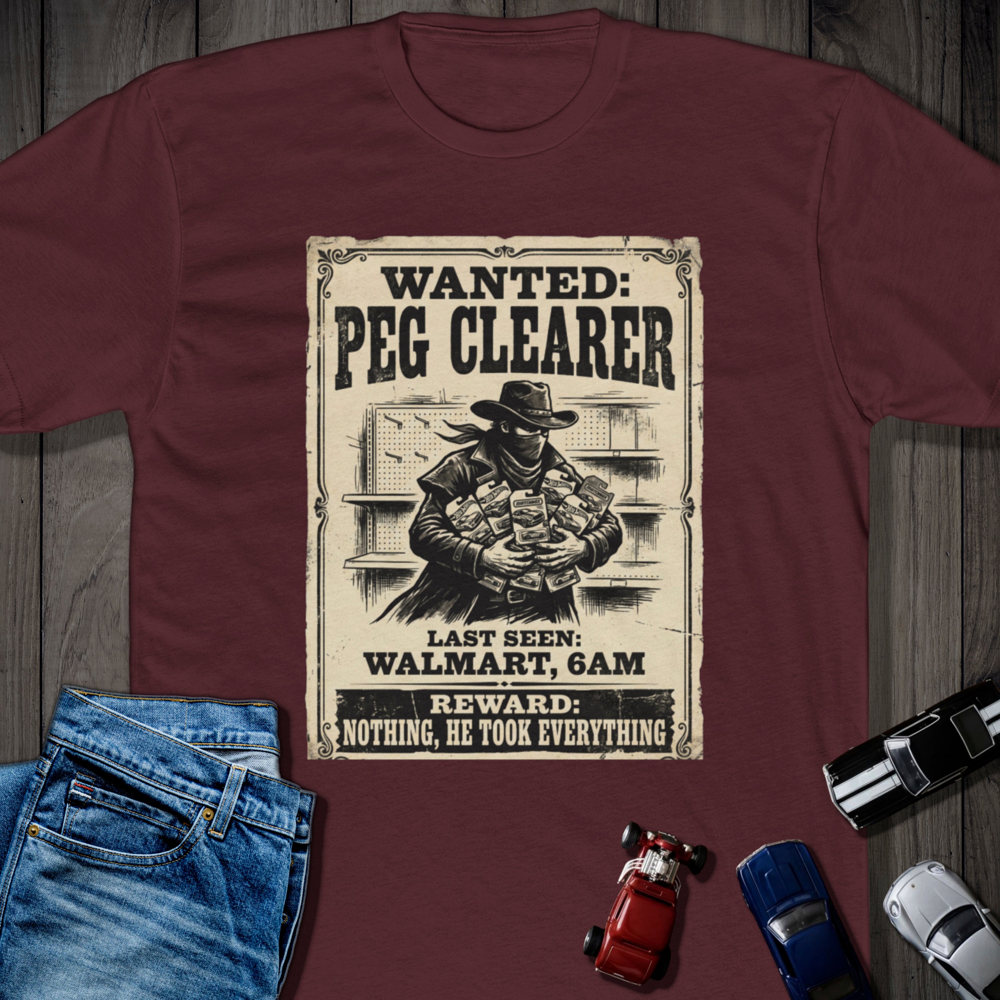 WANTED: Peg Clearer Tee