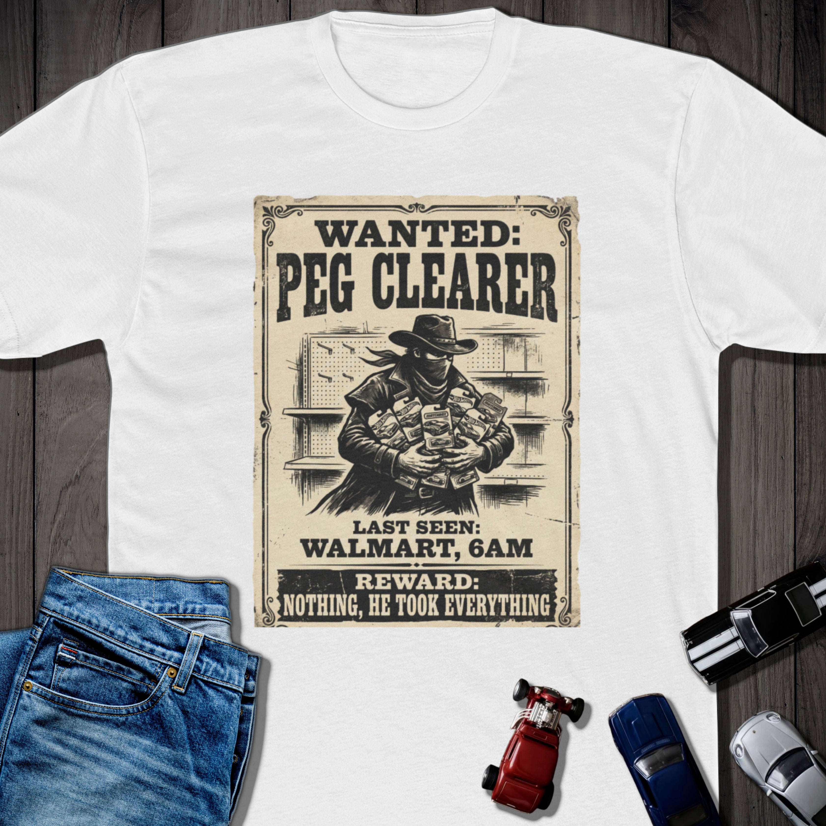 WANTED: Peg Clearer Tee