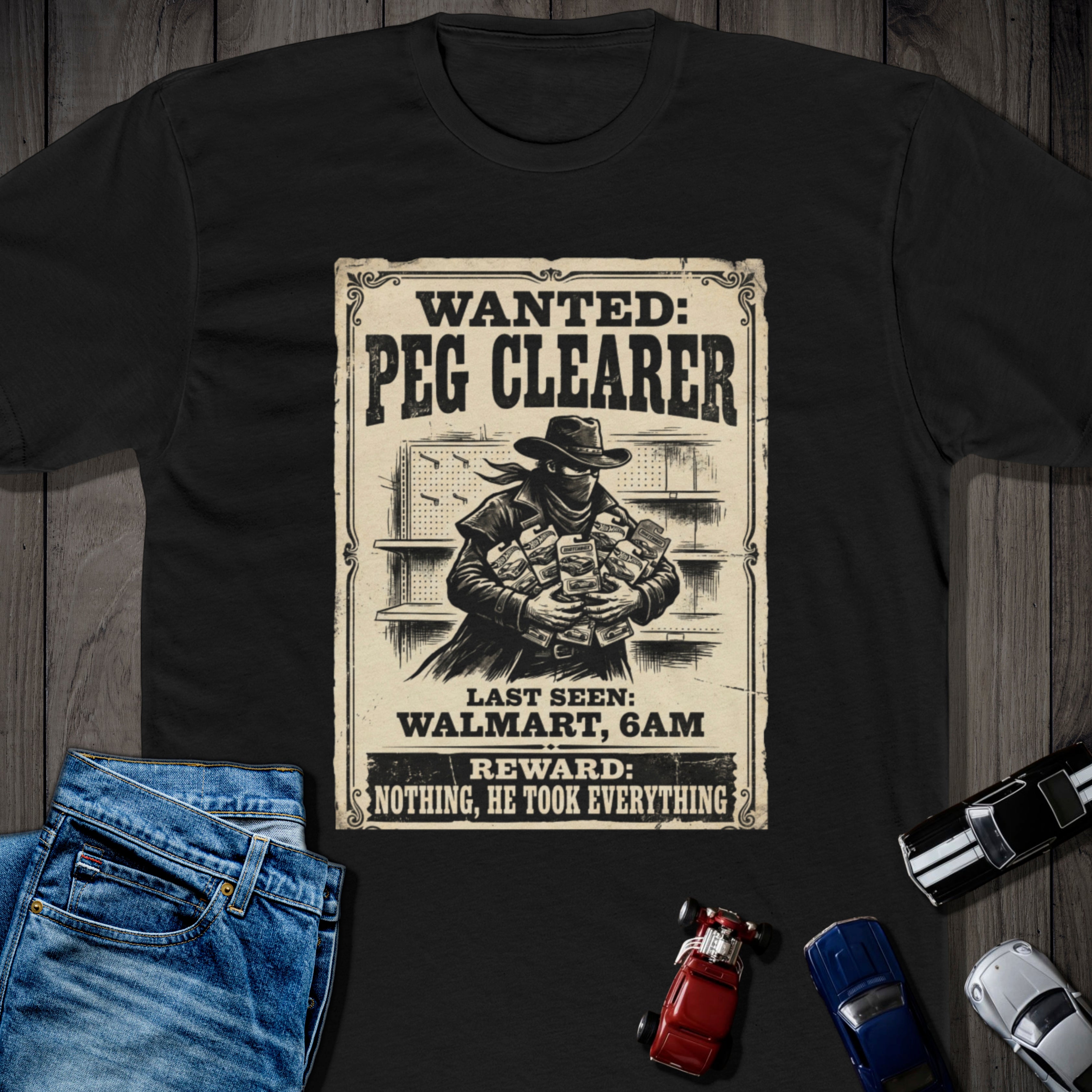 WANTED: Peg Clearer Tee