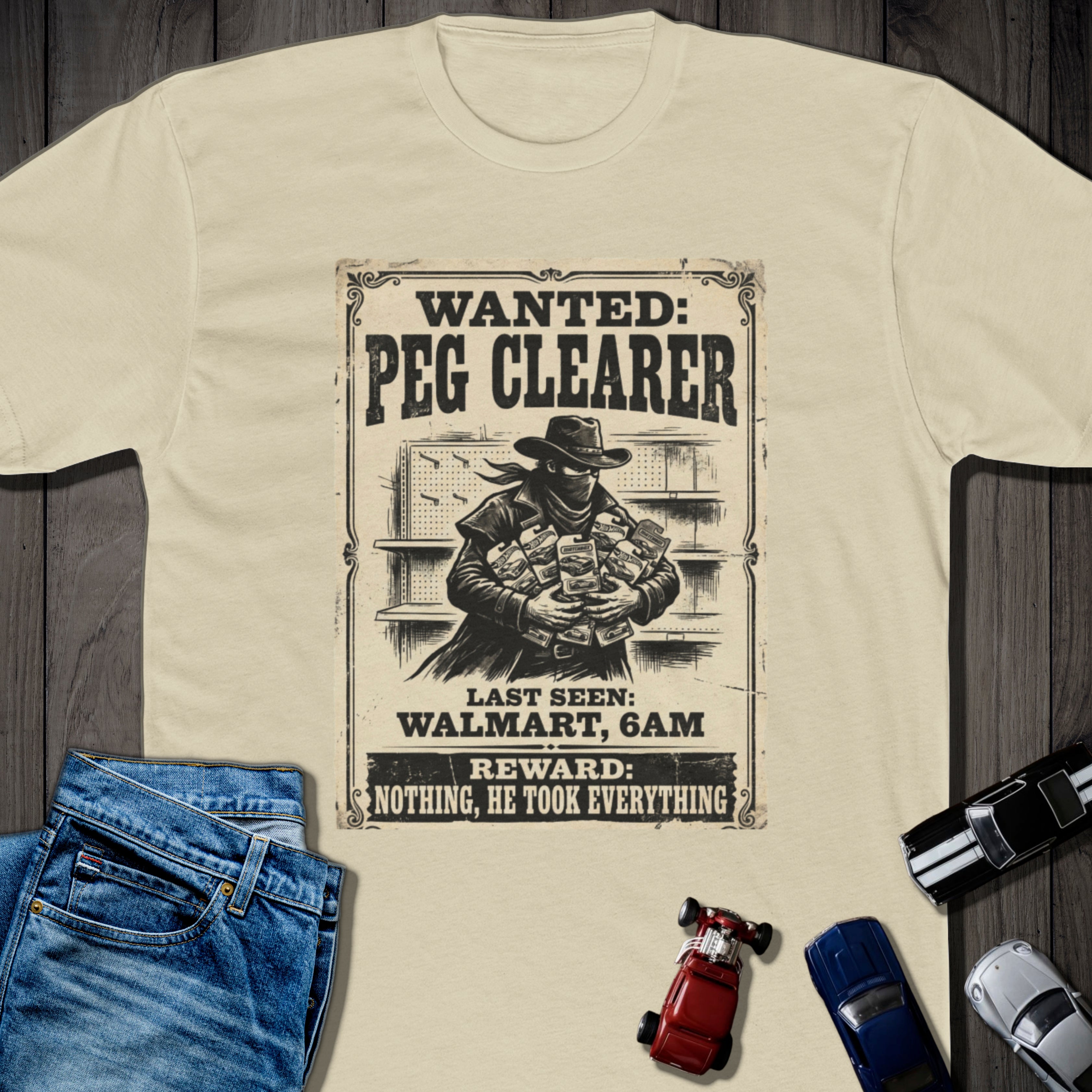 WANTED: Peg Clearer Tee