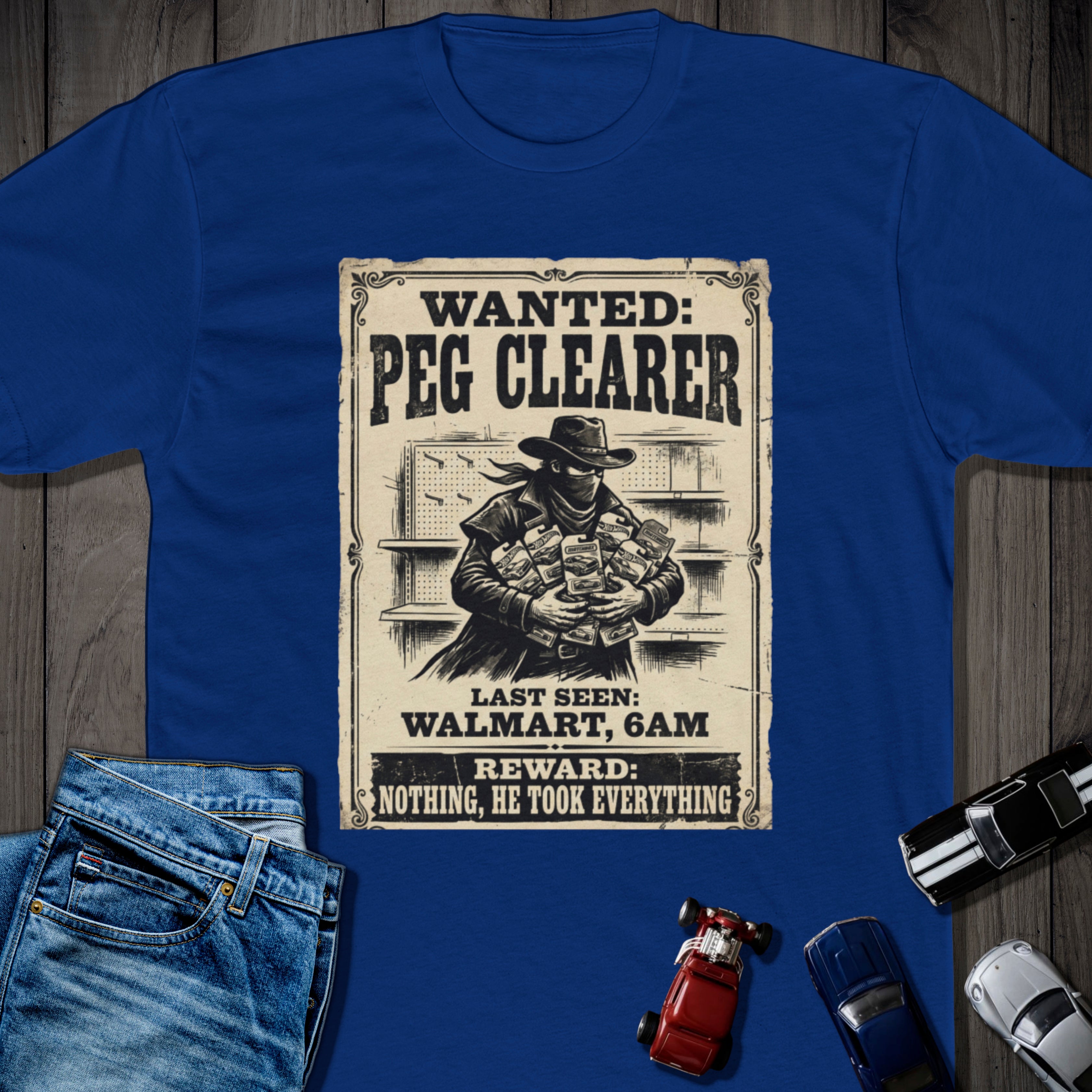 WANTED: Peg Clearer Tee