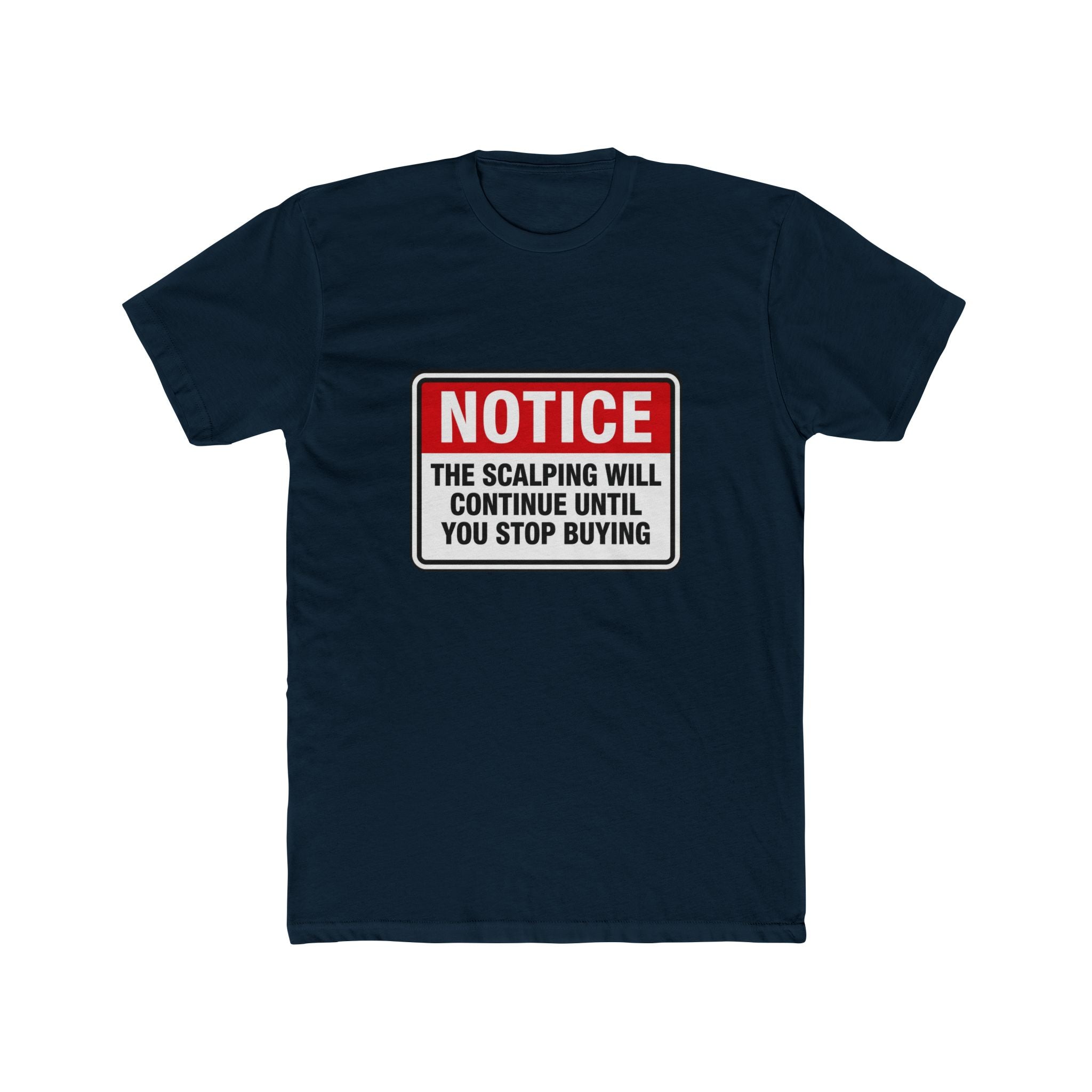 NOTICE of Scalping Tee