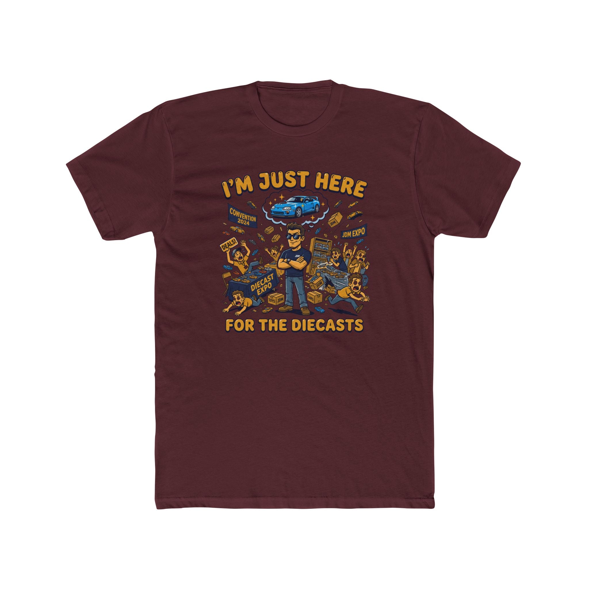 I'm Just Here for the Diecasts Tee