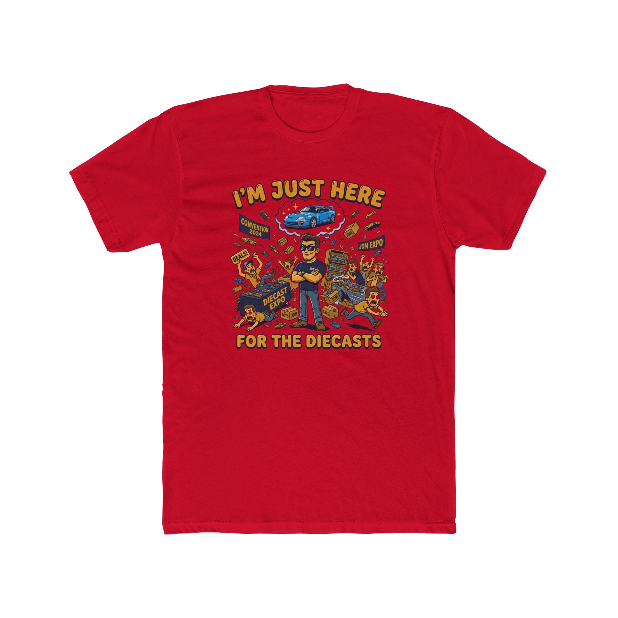 I'm Just Here for the Diecasts Tee