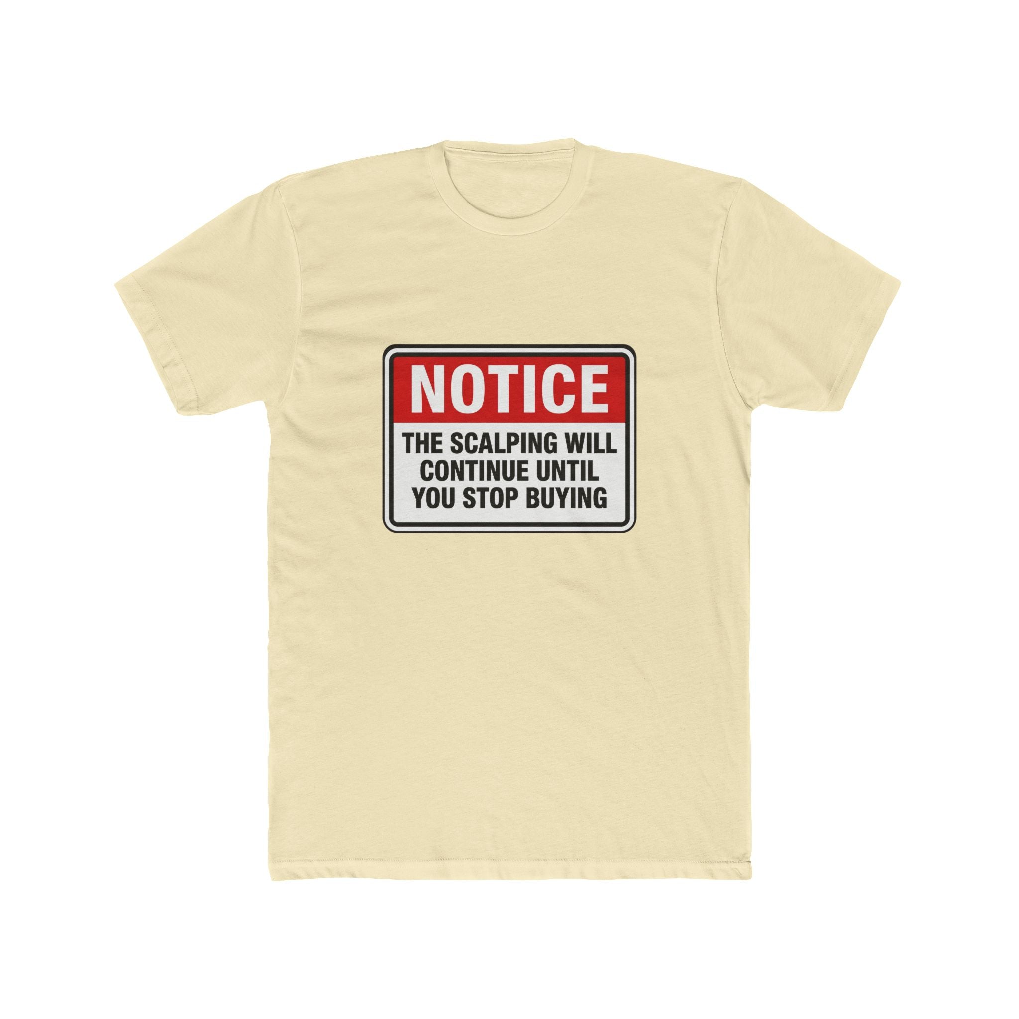 NOTICE of Scalping Tee